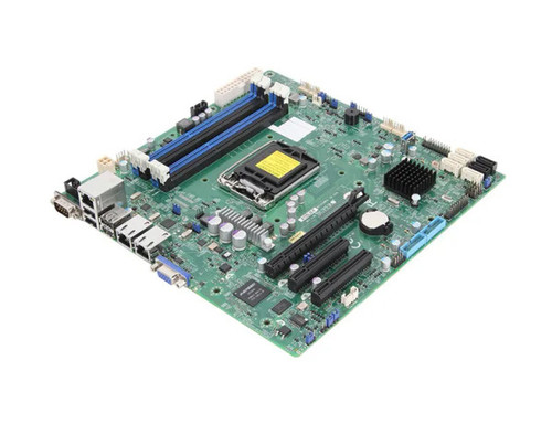 X10SLM-F-O - SuperMicro LGA1150 Intel C224 Micro-ATX Motherboard DDR3 4x DIMM Core i3 Pentium Celeron Support