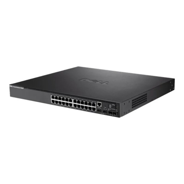 PC5524P - Dell PowerConnect 5524 24-Port Gigabit Ethernet Switch with 2 x 10GbE SFP Port
