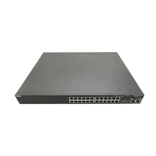 PC3424P - Dell PowerConnect 3424 24 x Ports 10/100Base-T Managed Rack-mountable Fast Ethernet Network Switch