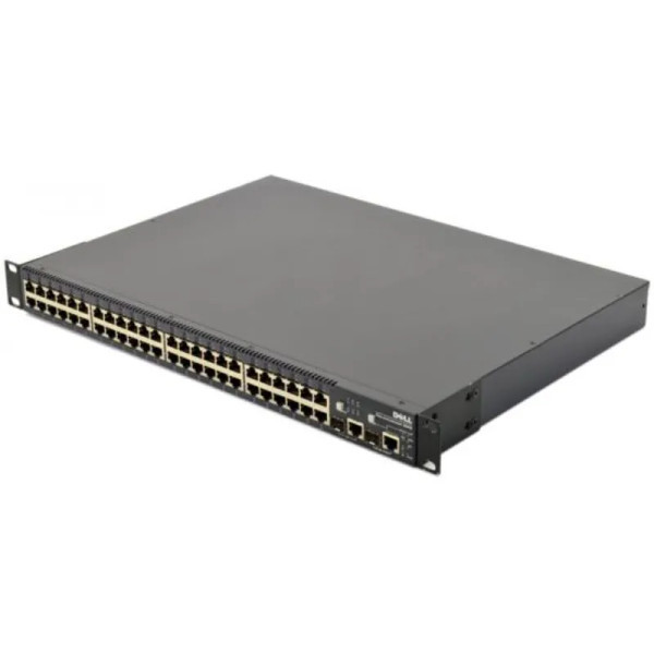 PC3348 - Dell 48-Port 10/100Base-T Managed Fast Ethernet Switch 1U Rack-Mountable 2x SFP 2x 10/100/1000-TX Ports