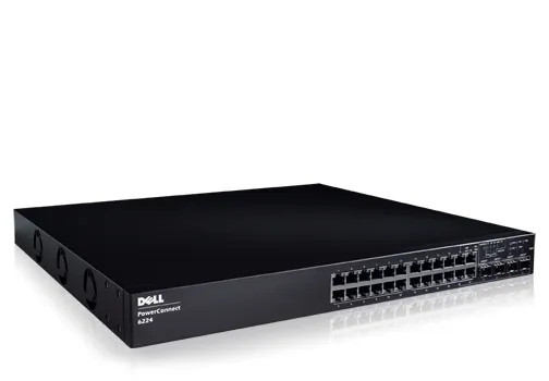 PC6224P – Dell PowerConnect 6224P 24-Port PoE GbE L3 Switch
