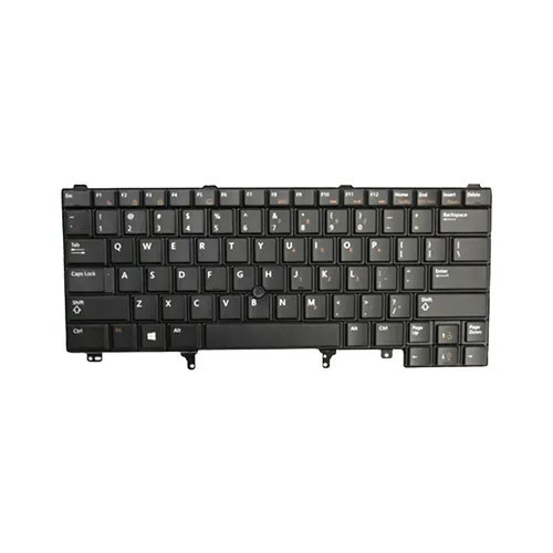 08G016 - Dell 83 Keys Qwerty Black Keyboard for Latitude E6430 / E6430S