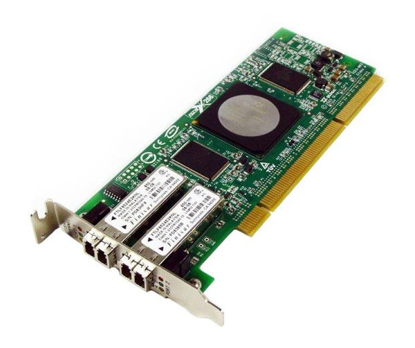 QLA2462-HP - HP Dual-Port 4Gbps Fibre Channel PCI-X Host Bus Adapter LC Connector QLogic Compatible Network HBA