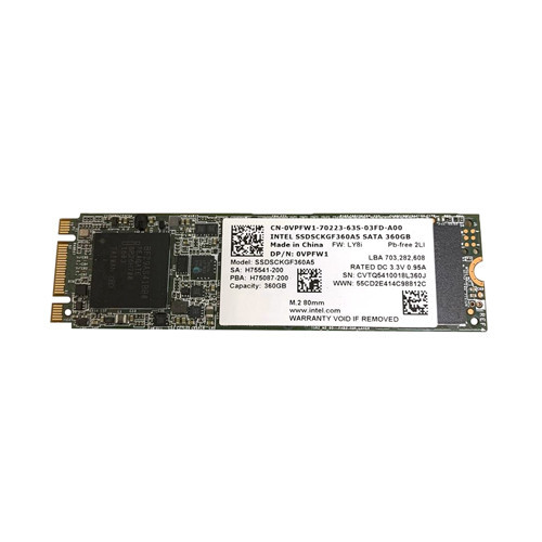 VPFW1 - Dell 360GB Multi-Level Cell SATA 6Gb/s M.2 Solid State Drive