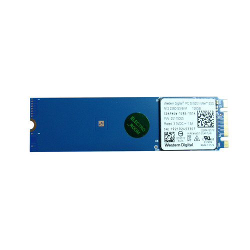 SDAPNUW-128G-1014 - Western Digital SN520 128GB Triple-Level Cell PCI Express NVMe 3.0 x2 M.2 2280 Solid State Drive