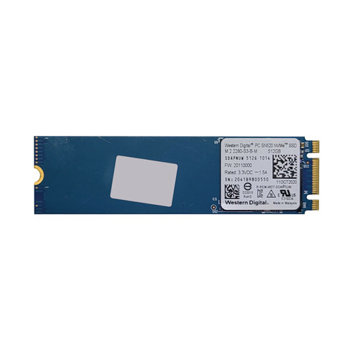 SDAPNUW-512G-1014 - Western Digital SN520 512GB Triple-Level Cell PCI Express NVMe 3.0 x2 M.2 2280 Solid State Drive