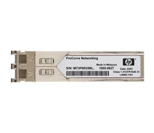 JD084A - HP 2.5Gb/s OC-48/STM-16 SR-1 SFP Transceiver 1000Base-X Single-Mode 1310nm 2km Duplex LC Fiber Module