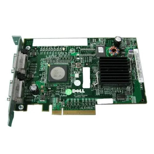 E2K-UCS-50 - Dell 8-Port Dual Channel SAS 3Gb/s PCI Express x8 RAID Controller Card 256MB Cache