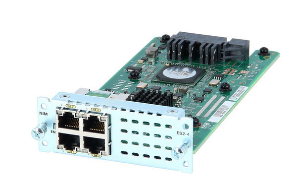 NIM-ES2-4= - Cisco 4-Ports non-POE Layer 2 Gigabit Ethernet Switch Network Interface Module