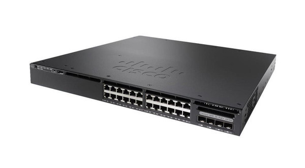 WS-C3650-24PWS-S= - Cisco Catalyst 3650 Series 24-Ports 10/100/1000Base-T RJ-45 Manageable Layer4 Rack-mountable 1U and Desktop Switch