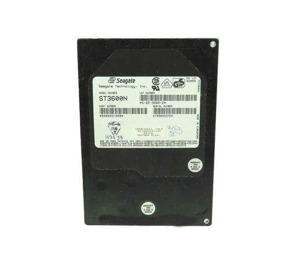 ST3600N - Seagate 525MB 4500RPM Fast SCSI 240KB Cache 3.5-Inch 50-Pin Hard Drive