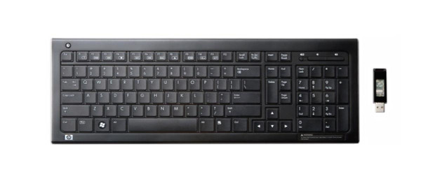 FQ480AA#ABM - HP Elite 2.4GHz Wireless Keyboard (Black)