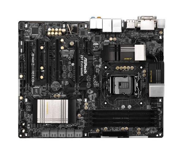 Z87EXTREME6 - ASRock Z87 Extreme6 Socket LGA 1150 Z87 Chipset 4th/4th Generation Core i7 / i5 / i3 / Pentium / Celeron / Xeon Processors Support