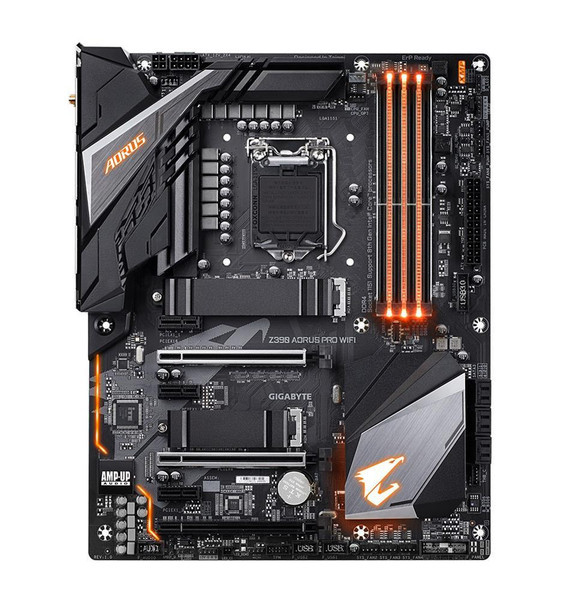 Z390 AORUS PRO WIFI - AMD Gigabyte Socket LGA 1151 Intel Z390 Express Chipset 9th/8th Generation Core i9 / i7 / i5 / i3 / Pentium / Celeron Processors