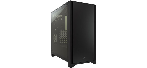 CC-9011198-WW - Corsair Tempered Glass Mid-Tower ATX Case for 4000D