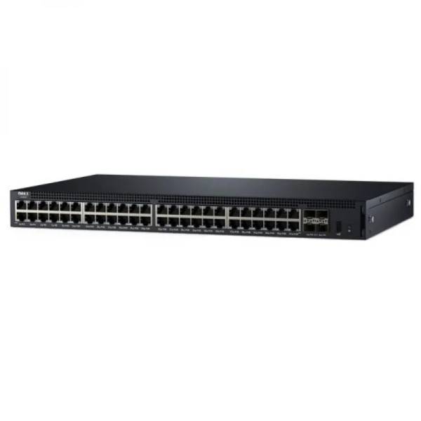 X1052 - Dell ing 48-Ports 10/100/1000Base-T Layer2 Managed Gigabit Ethernet Network Switch Rack-Mountable 1U with 4 x 10 Gigabit Ethernet SFP+ Ports