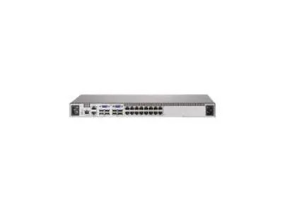 AF621A - HP 2 x 1E x 16 KVM IP Server Console G2 Switch