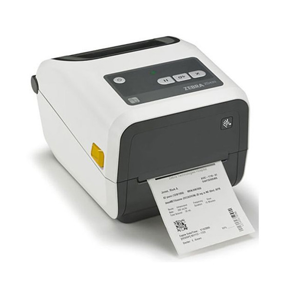 ZD4AH42-C01E00EZ - Zebra ZD421 203 Dpi Bluetooth, USB, Ethernet Healthcare Thermal Barcode Label Printer
