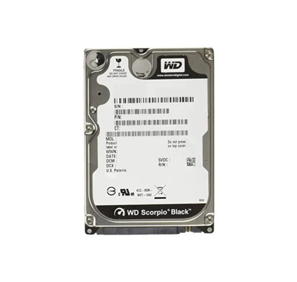 WD800BEKT-00F3T0 - Western Digital Scorpio Black 80GB 7200RPM SATA 3Gb/s 16MB Cache RoHS 2.5-Inch Hard Drive