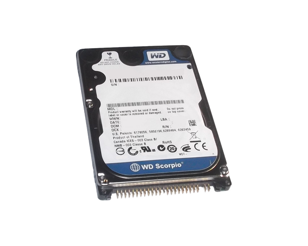 WD600UE-32KVT0 - Western Digital Scorpio 60GB 5400RPM EIDE 2MB Cache 2.5-Inch Hard Drive
