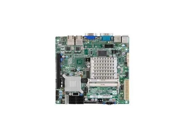 X7SPA-H-B - SuperMicro Mini-ITX Motherboard Socket FCBGA559 Intel ICH9R Chipset Atom D510 DDR2 2x DIMM Support System Board