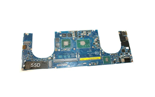 WVDX2 - Dell Motherboard with Intel i7-6820HQ 2.7GHz CPU for XPS 15 9550 / Precision 5510 Laptop