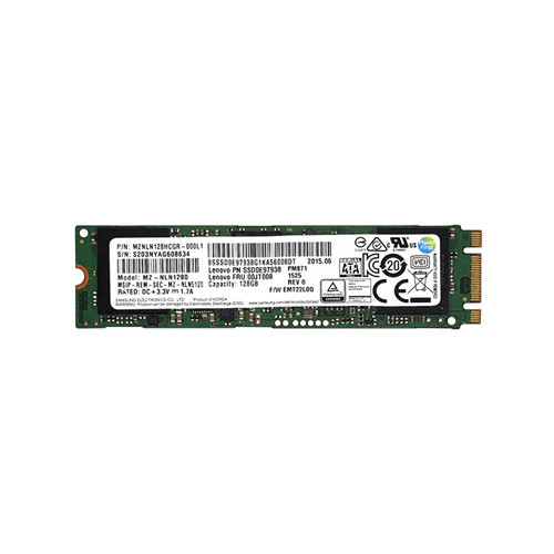 00JT008 - Lenovo 128GB Triple-Level Cell SATA 6Gb/s M.2 2280 Solid State Drive for Notebook