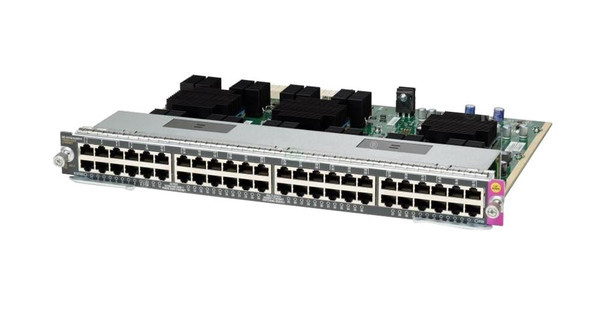 WS-X4748-RJ45V+E-RF - Cisco Catalyst 4500E Series 48 x RJ-45 Ports PoE+ 10/100/1000Base-T Gigabit Ethernet Line Card Service Module