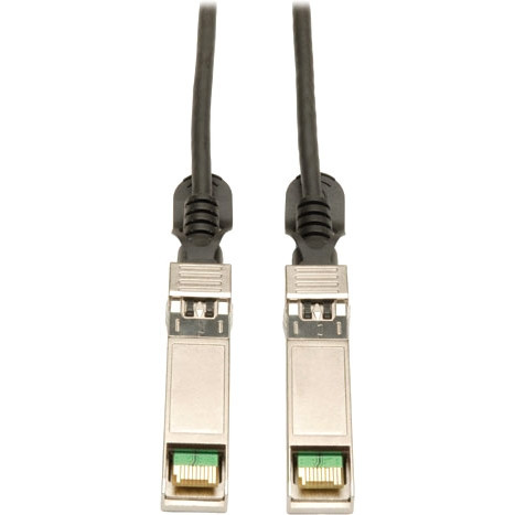 N280-008-BK - Tripp Lite 8ft Sfp+ 10GBase-cu Twinax Cabl Black Passive Copper Cable