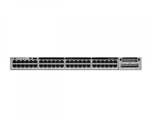 WS-C3850-48T-E - Cisco Catalyst 3850 Series 3850-48T 48 x RJ-45 Ports 1000Base-T Layer3 Managed 1U Rack-mountable Gigabit Ethernet Network Switch