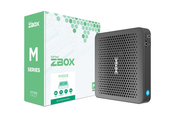 ZBOX-MI668-BE - Zotac i7-1360P Intel DDR5 HDMI DP Server Barebone DDR5