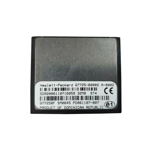 Q7725-60002 - HP 32MB Compact Flash Firmware Memory for Color LaserJet 9500 Series Multifunction Printer