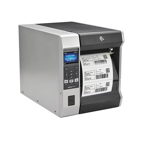 ZT62063-T01A100Z - Zebra ZT620 300 Dpi Bluetooth, USB, Ethernet, Serial, Wi-Fi Thermal Transfer Industrial Barcode Printer