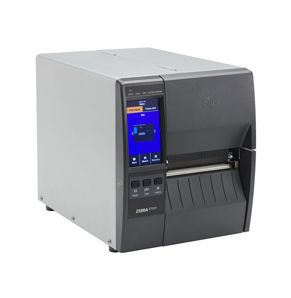 ZT23142-T01A00FZ - Zebra ZT231 203 Dpi Bluetooth, USB, Ethernet, Serial, Wi-Fi Thermal Transfer Industrial Barcode Printer