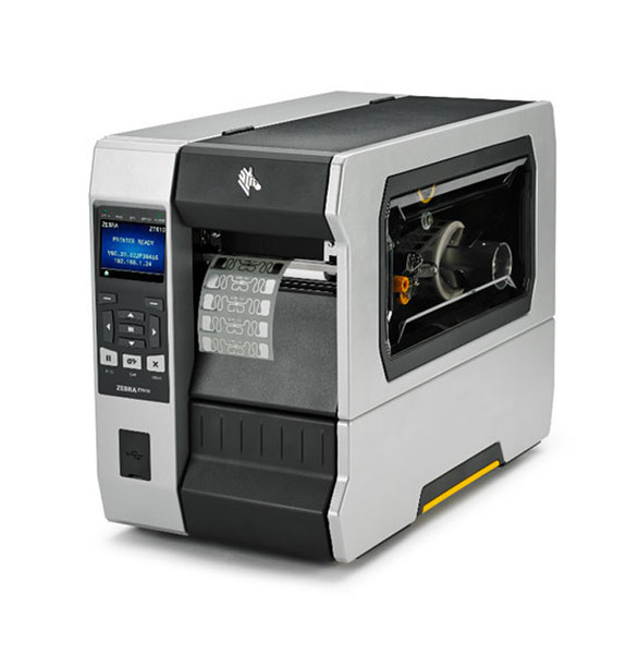 ZT61046-T0102A0Z - Zebra ZT610 600 Dpi Bluetooth, USB, Ethernet, RS-232 Touch LCD Thermal Transfer RFID Barcode Printer