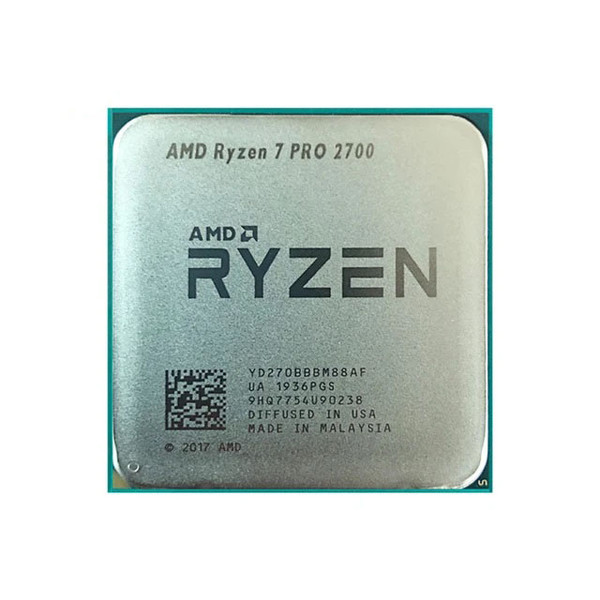 YD270BBBAFMPK - AMD Ryzen 7 PRO 2700 8-Core 3.2GHz 16MB L3 Cache Socket AM4 Processor