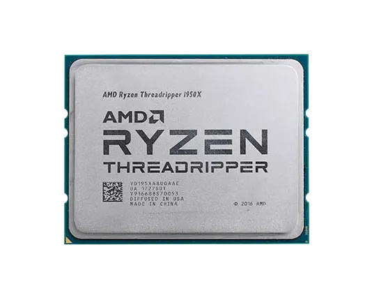 YD195XA8AEWOF - AMD Ryzen Threadripper 1950X Hexadeca-core 16 Core 3.4GHz 32MB L3 Cache Socket sTR4 Processor