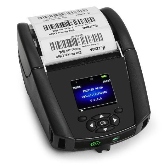 ZQ62-AUFA0B0-00 - Zebra ZQ620 Portable Barcode Printer