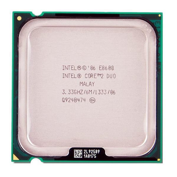 WT830AV - HP 3.33GHz 1333MHz FSB 6MB L2 Cache Intel Core 2 Duo E8600 Desktop Processor Upgrade
