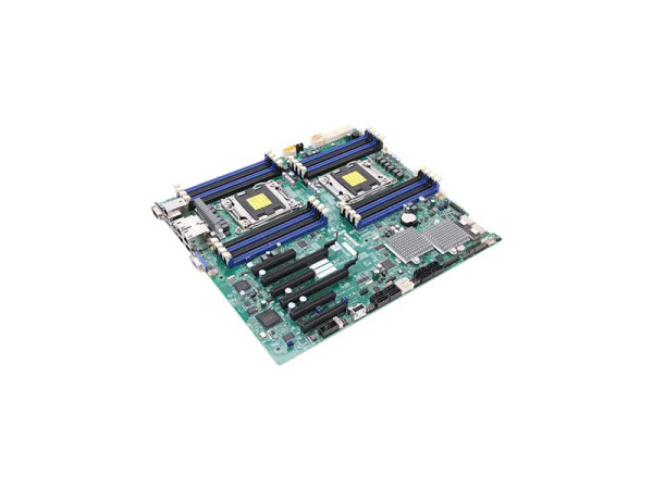 X9DRH-7F-B - SuperMicro Dual Socket LGA-2011 Extended ATX Motherboard Intel C602 Chipset Xeon E5-2600 v2 DDR3 Compatible System Board
