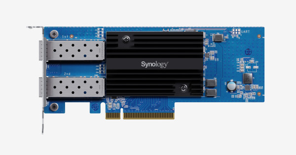 E25G30-F2 - Synology 2-Port 25G SFP28 to PCIe 3.0 Adapter Card