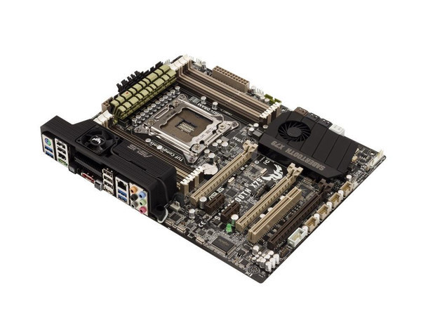SABERTOOTHX791 - Asus SABERTOOTH X79 Socket LGA 2011 Intel X79 Chipset 2nd Generation Core i7 Processors Support DDR3 8x DIMM 2x SATA 6.0Gb/s ATX