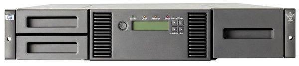 C0H22A - HP 60 / 150TB StoreEver MSL 2024 LTO-6 Ultrium 6250 8 Gbps FC 1DRV / 24 Slots Tape Library