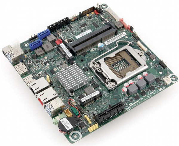 DQ77KB - Intel Desktop Motherboard Q77 Express Chipset Socket H2 LGA1155 Mini ITX Single Processor Support