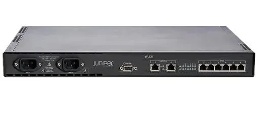 WLC8 - Juniper Networks Wireless LAN Controller with 8 x 10/100Base-T Ports (6 PoE) Single Integrated PSU Supports 12 APs