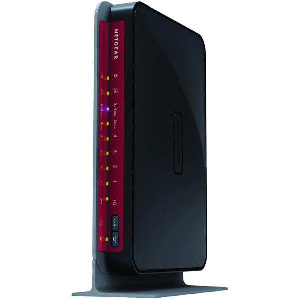 WNDR3800 - Netgear N600 (4x 10/100/1000Mbps Lan and 1x 10/100/1000Mbps WAN Port) Wireless Dual-Band Gigabit Router