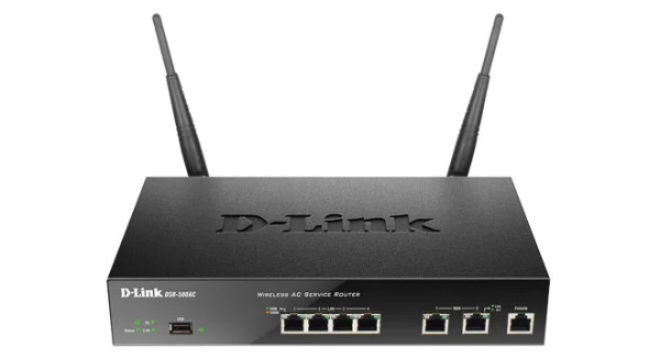 DSR-500AC - D-Link Dual WAN 4-Port Gigabit Wireless AC VPN Router