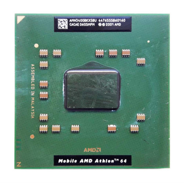 AMN3400BKX5BU - AMD Athlon 64 3400+ 2.20GHz 1MB L2 Cache Socket 754 Mobile Processor