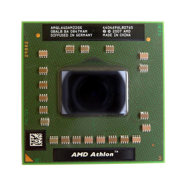 AMQL64DAM22GG - AMD Athlon 64 X2 QL-64 Dual-Core 2.10GHz 3.60GT/s 1MB L2 Cache Socket S1 Processor