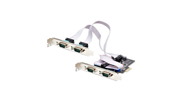 PS74ADF-SERIAL-CARD - StarTech 4-Port Serial PCIe Card Quad-Port PCI Express to RS232/RS422/RS485